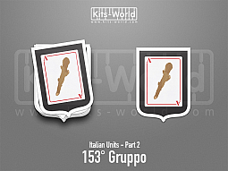 Kitsworld SAV Sticker - Italian Units - 153° Gruppo 